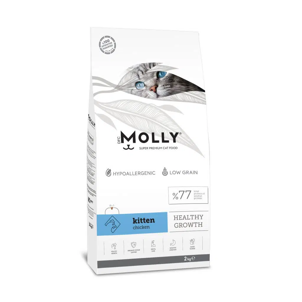 MOLLY KİTTEN TAVUKLU KEDİ MAMASI 2 KG