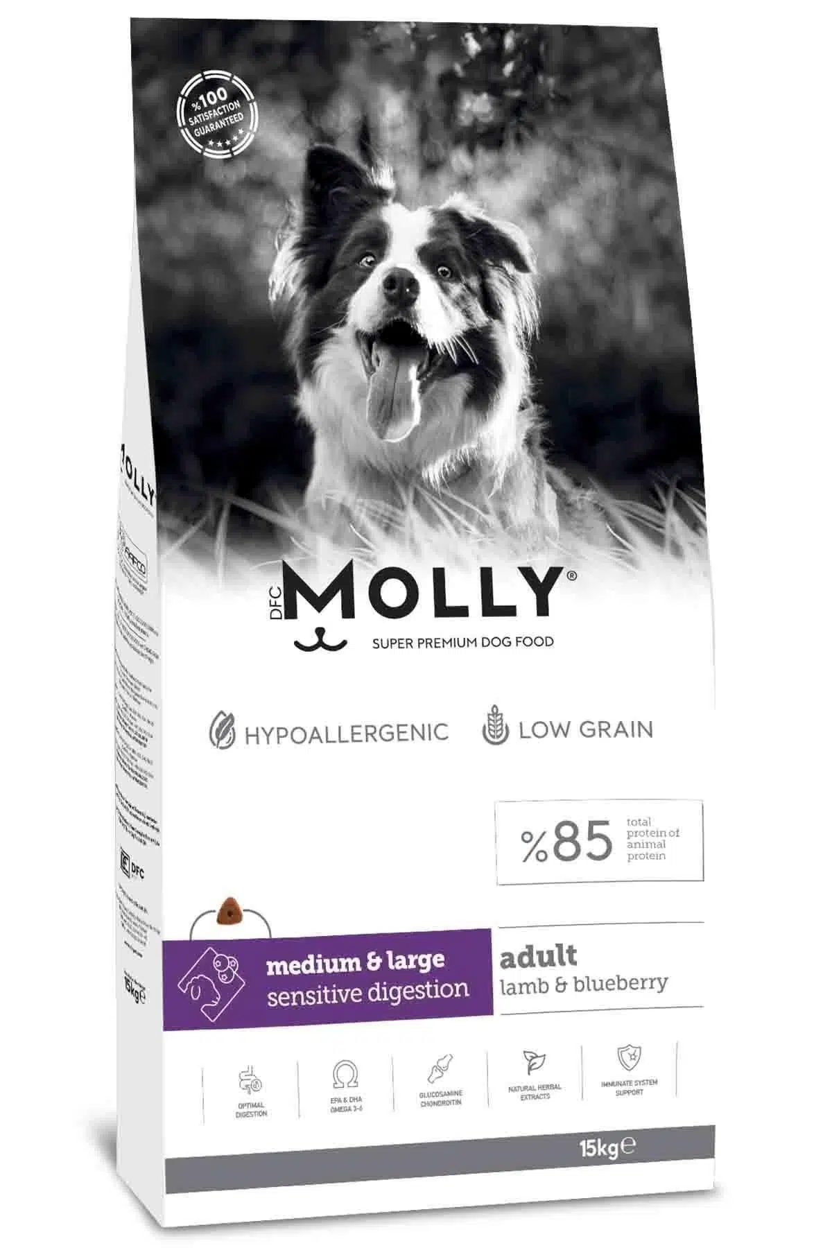 MOLLY KP ADULT MEDIUM KUZU 15 KG