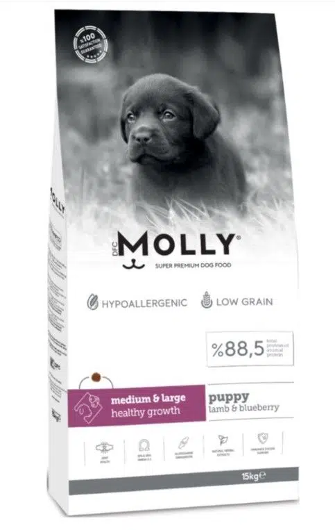 MOLLY KP PUPPY MEDIUM KUZU 15 KG