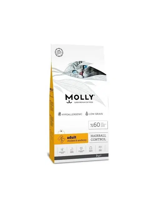Molly Tavuklu Yetişkin Kedi Maması 2 Kg