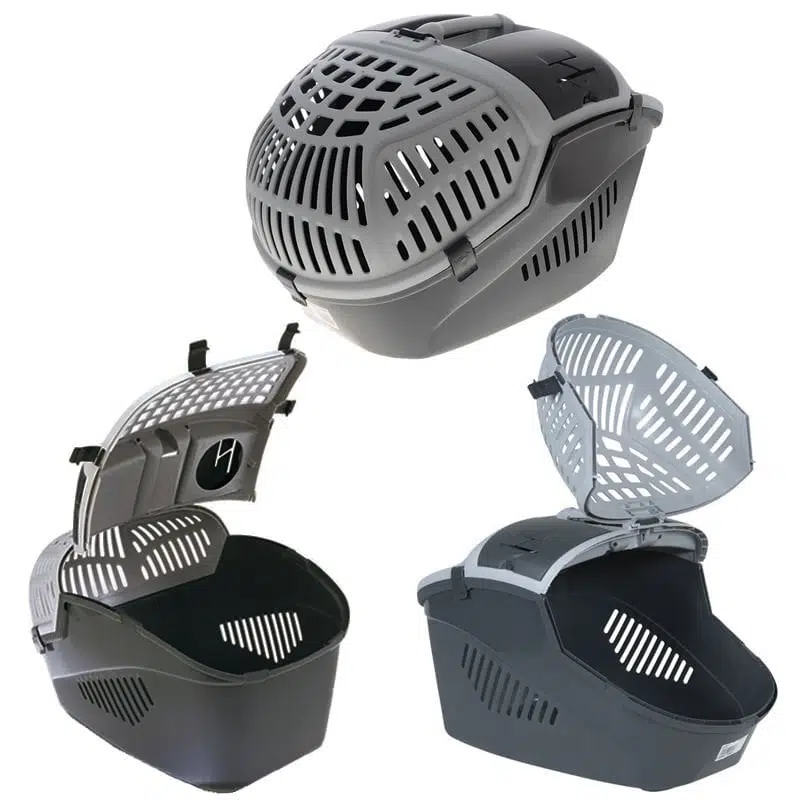 Mps Avior Plastik Çift Açılımlı Kedi Köpek Taşıma Çantası