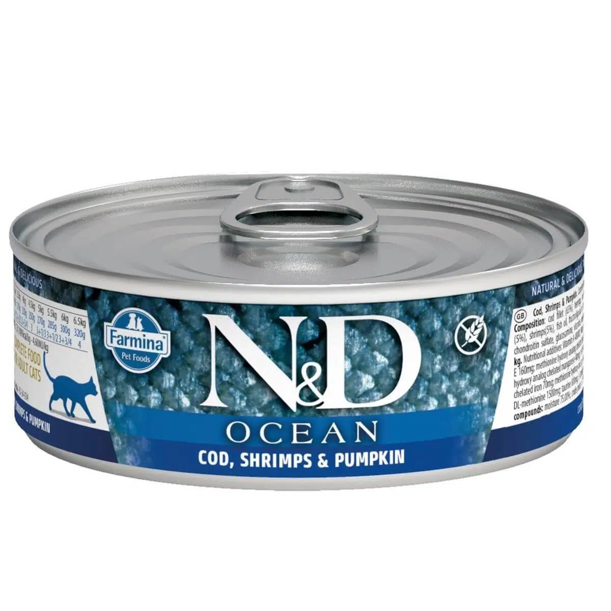 N&D Tuna Balıklı Karidesli Yavru Kedi Konservesi 70 Gr