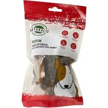 Naturalis Kurutulmuş Kuzu Gırtlak Köpek Ödül Maması 100 gr