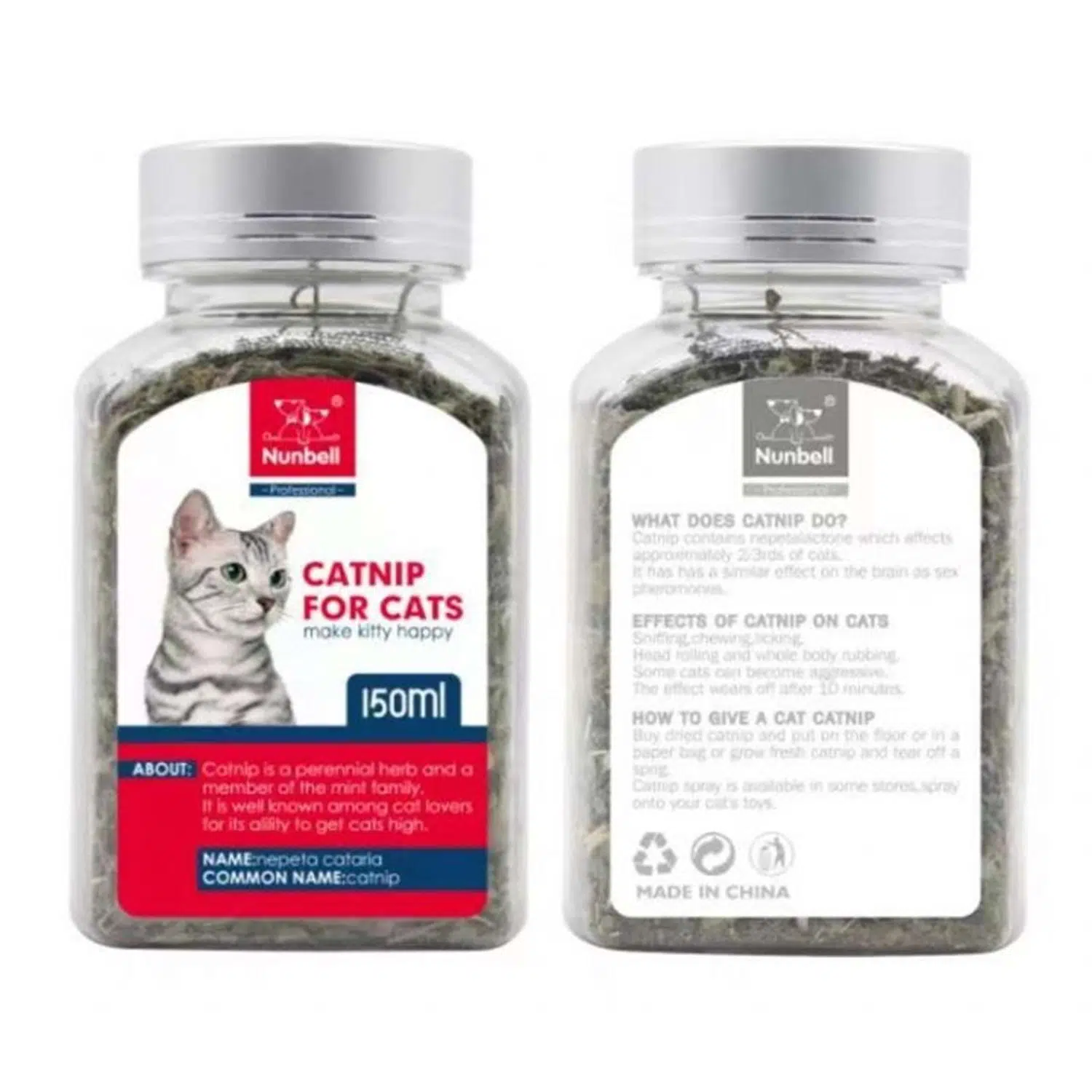 Nunbell Catnip Kedi Otu 150 ml