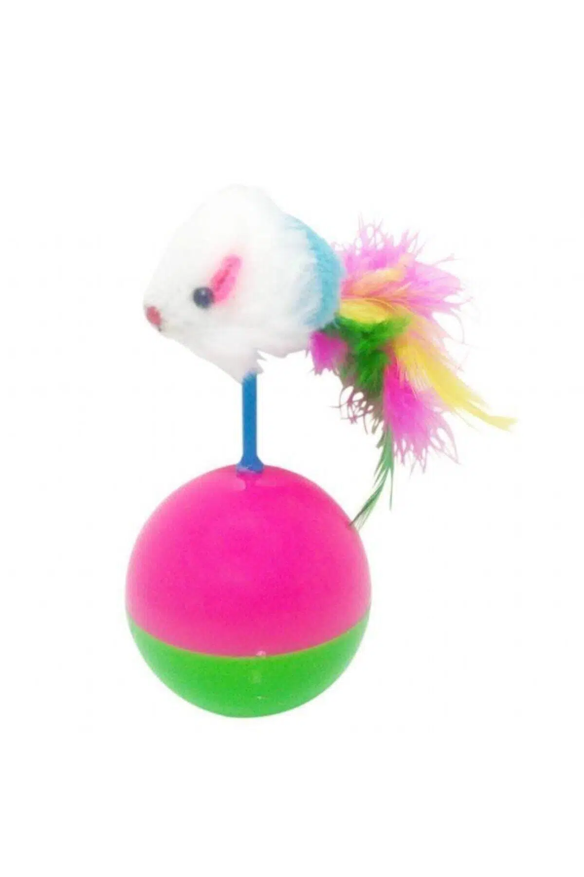 Nunbell Kedi Oyuncak Hacı Yatmaz Fare 7 X 26 Cm