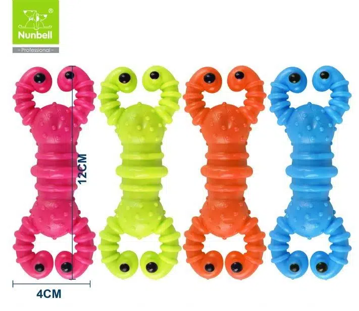 NUNBELL OYUN. PLASTİK ISTAKOZ KEMİK 12 CM 530-3030