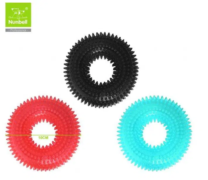 NUNBELL OYUN. SESLİ DİKENLİ DONUT RENKLİ 530-3208