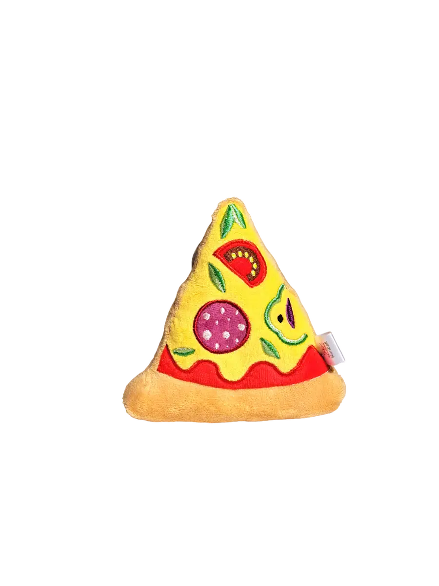 NUNBELL PELUŞ PİZZA DİLİMİ KÖPEK OYUNCAĞI