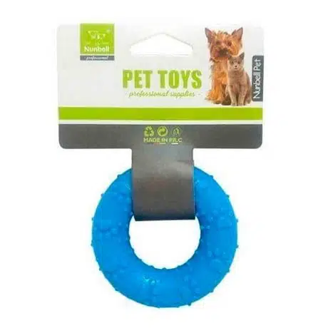 NUNBELL YUVARLAK DİŞ KAŞIMA KÖPEK OYUNCAĞI 7 CM