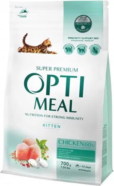 Optimeal Kitten Yavru Kedi Maması Tavuklu 700GR