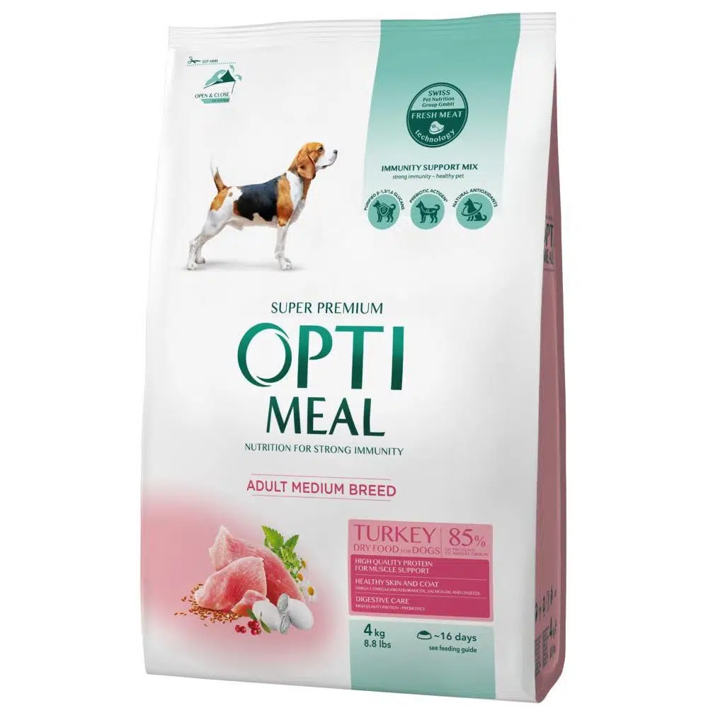 OPTIMEAL MEDIUM ADULT HİNDİLİ 4KG