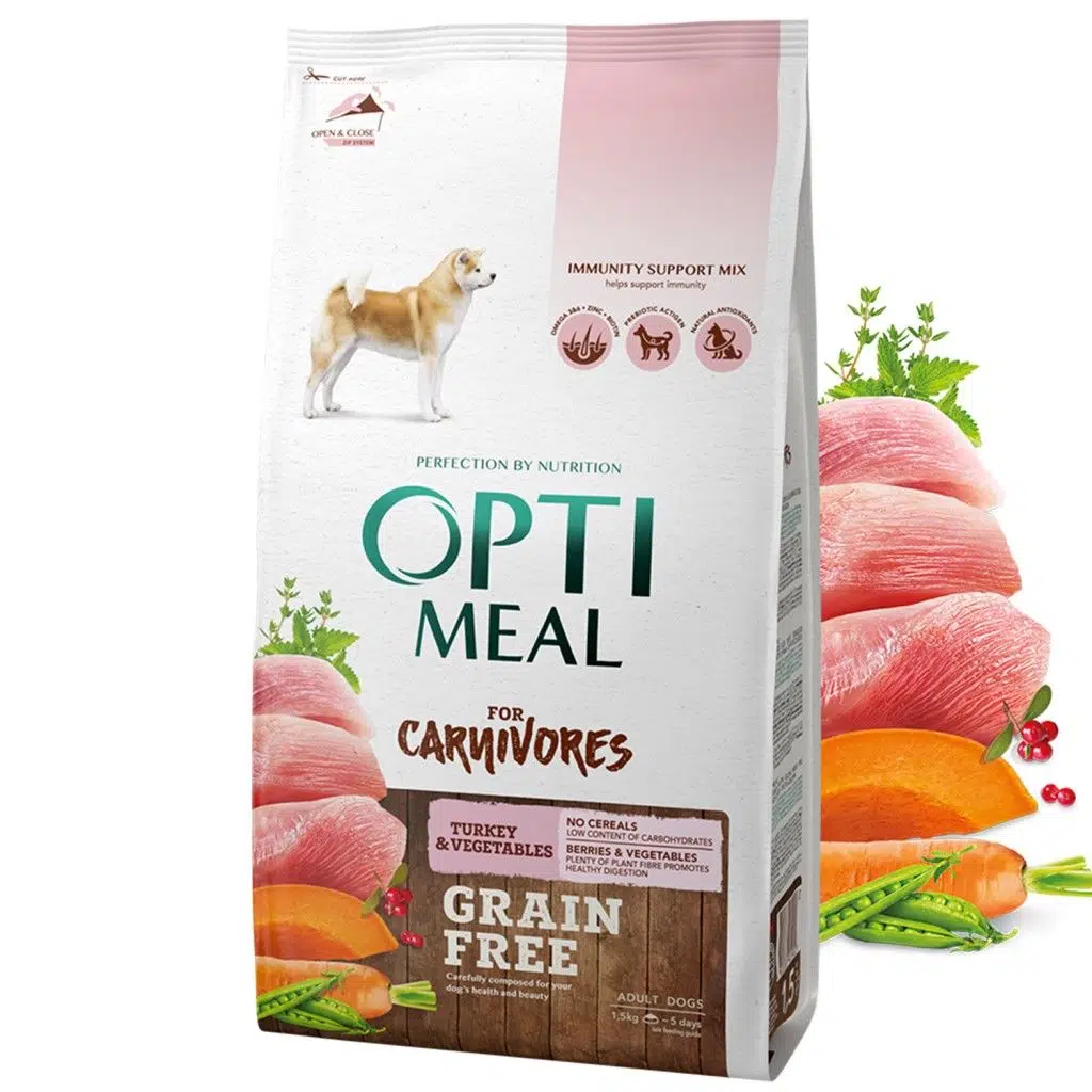 OPTIMEAL TAHILSIZ TÜM IRKLAR HİNDİ-SEBZE 1.5KG