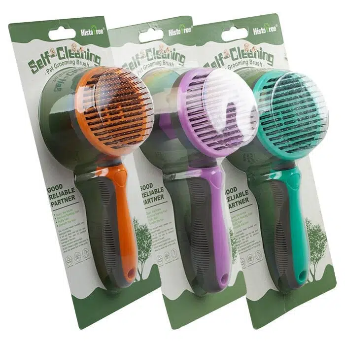 Histotree Tüy Atmalı Yuvarlak Fırça Kalın Tel Tarak 1 Adet