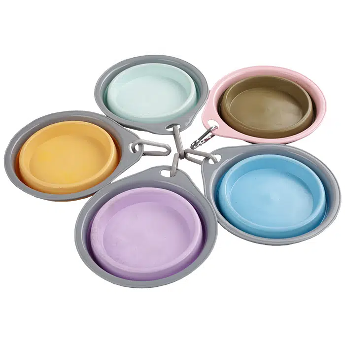 Orjin Katlanır Silikon Mama ve Su Kabı 0.5 Lt PMK-135