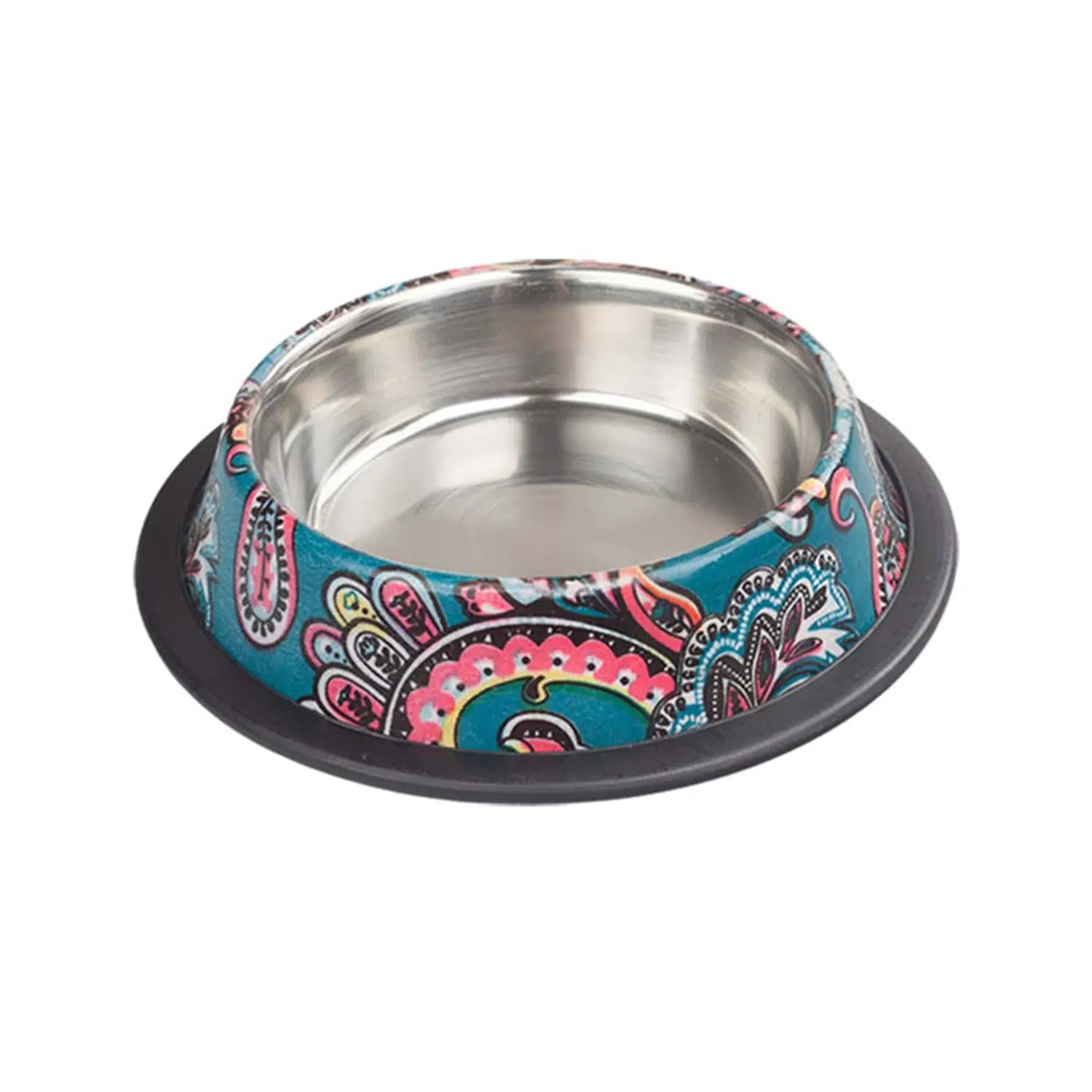 Oripet Hint Desenli Çelik Mama Kabı 16 Oz 24469