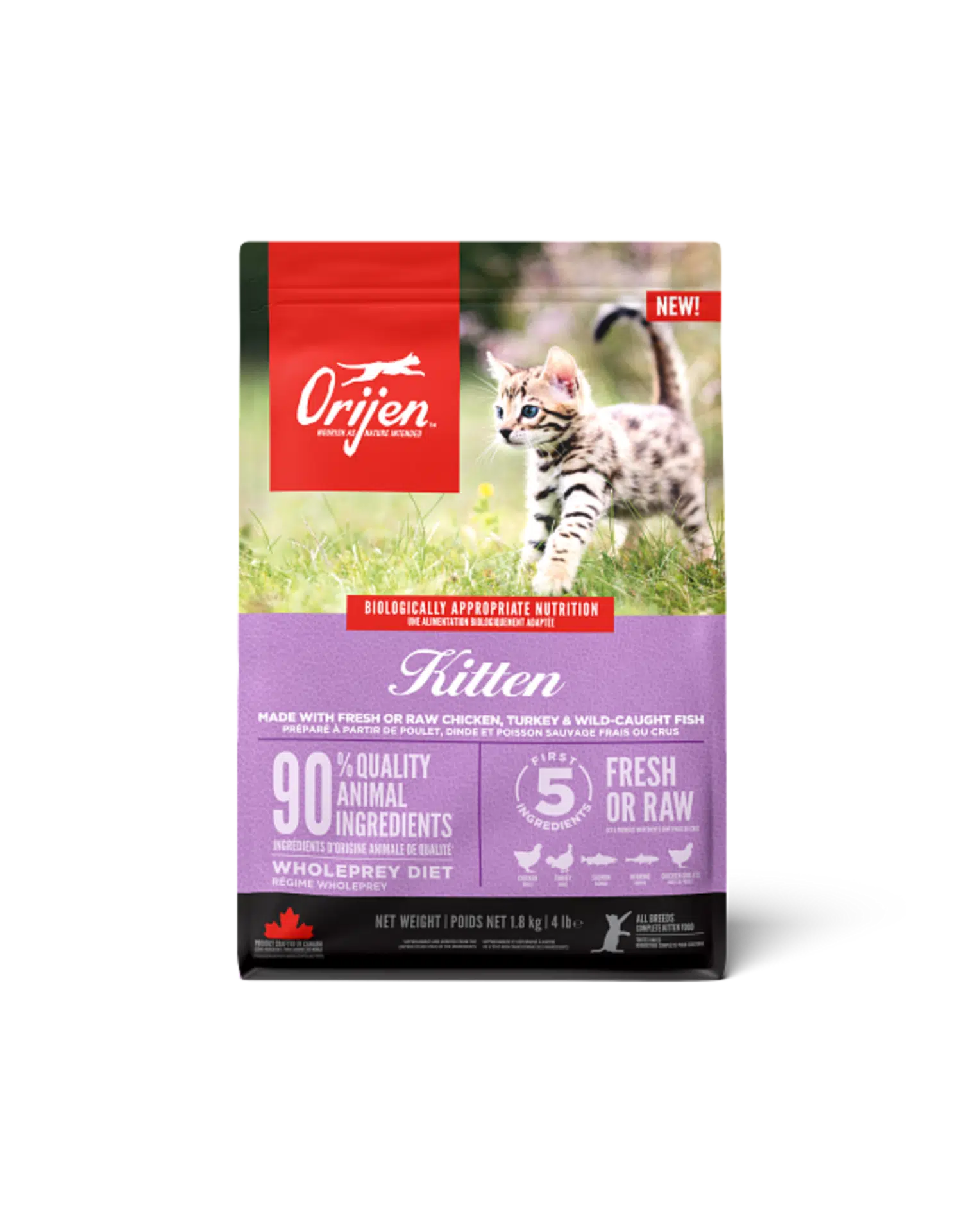 Orijen Cat Kitten Yavru Kedi Maması 1,8Kg