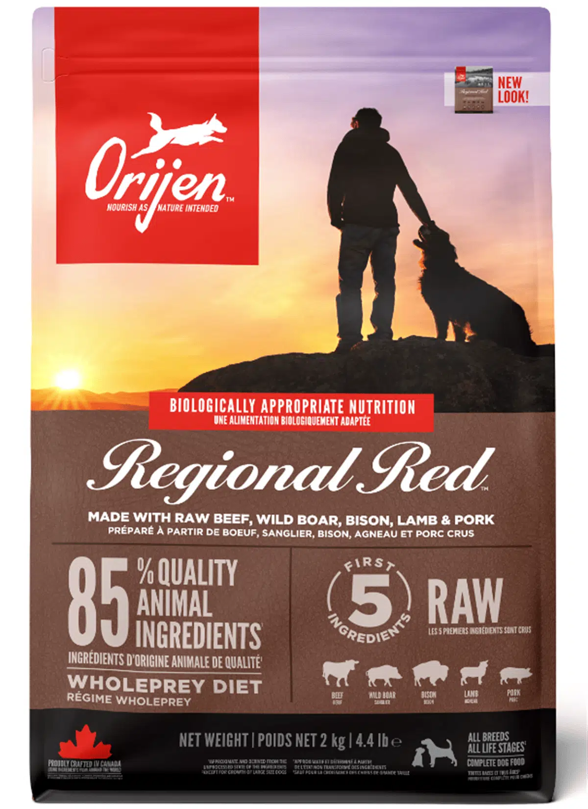 Orijen Regional Red Yetişkin Köpek Maması 2 Kg