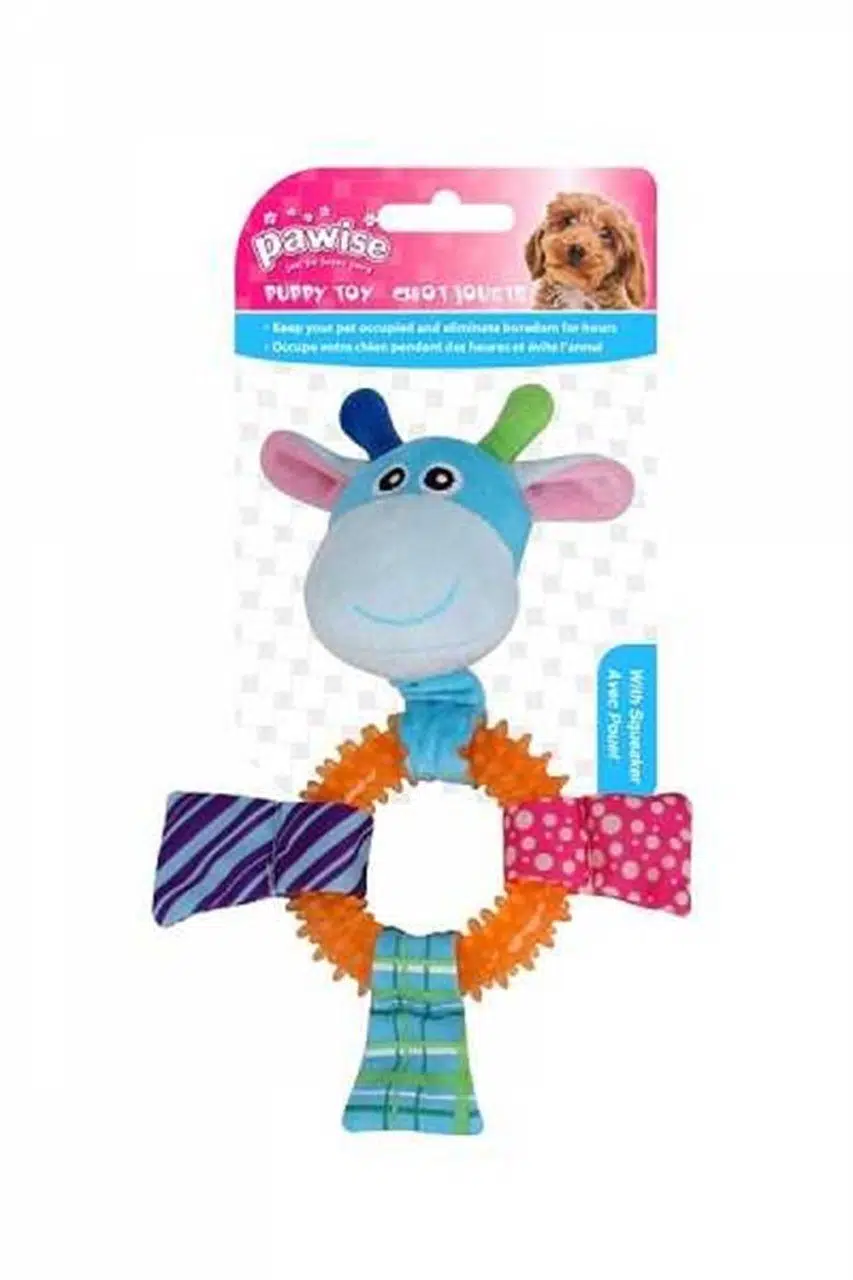 Pawise Dikenli Yuvarlak Gövdeli Zürafa Köpek Oyuncak