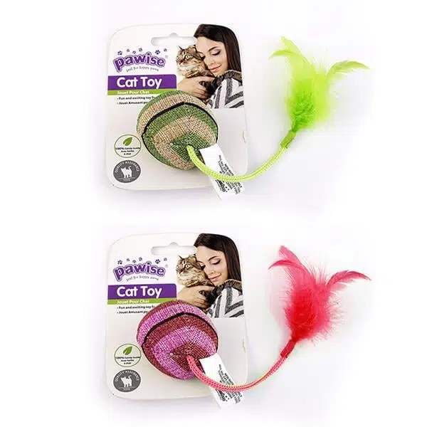 Pawise Top İp Kuyruklu Tüylü Oyuncak
