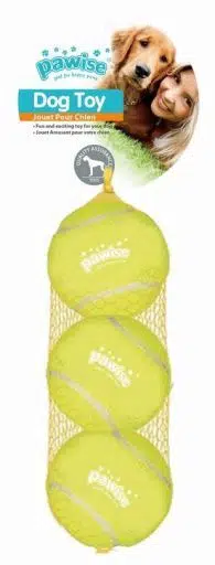 Pawise Zıplayan Sert Köpek Topu 6 cm 3 Adet
