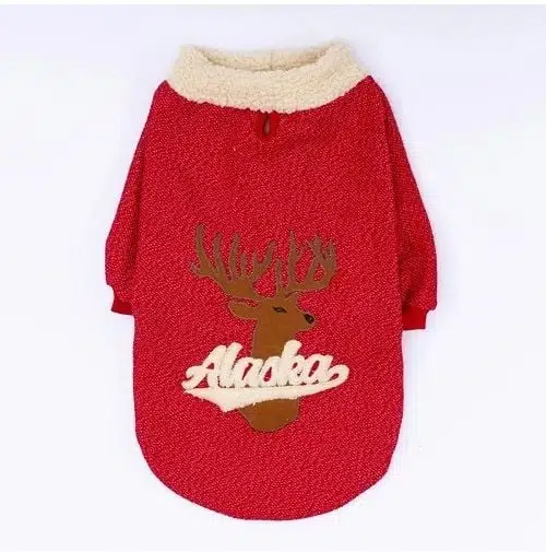 Pawstar Alaska Kırmızı Büyük Irk Köpek Sweati 5XL