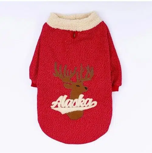 Pawstar Alaska Kırmızı Büyük Irk Köpek Sweati 7XL