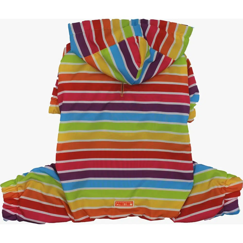 Pawstar Büyük Irk Köpek Yağmurluk Tulumu Kapşonlu Colorum22511 - 4XL