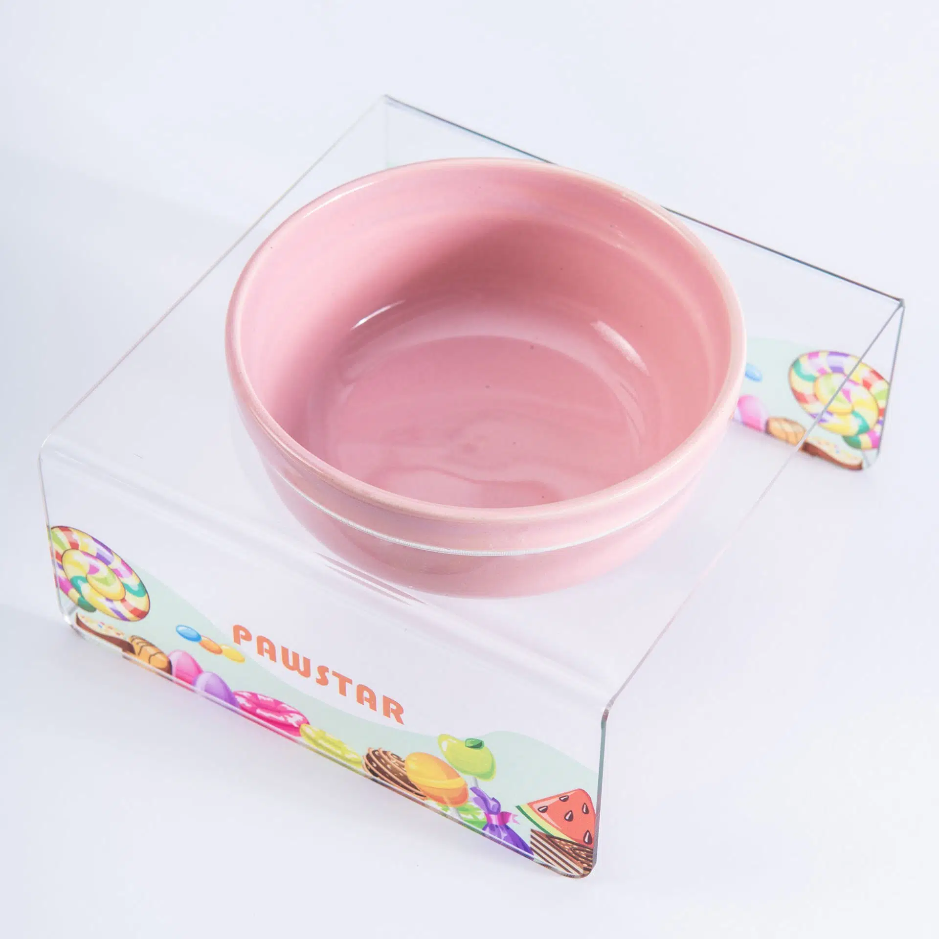 Pawstar Candy Tekli Seramik Mama ve Su Kabı PMK023