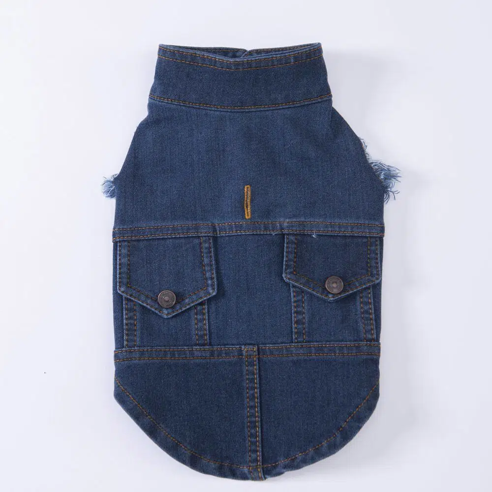 Pawstar Denim Kot Köpek Yeleği L 22101