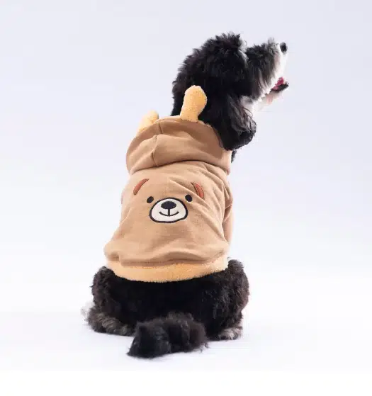 Pawstar Grizzly Kapşonlu Sweat Kahve XL