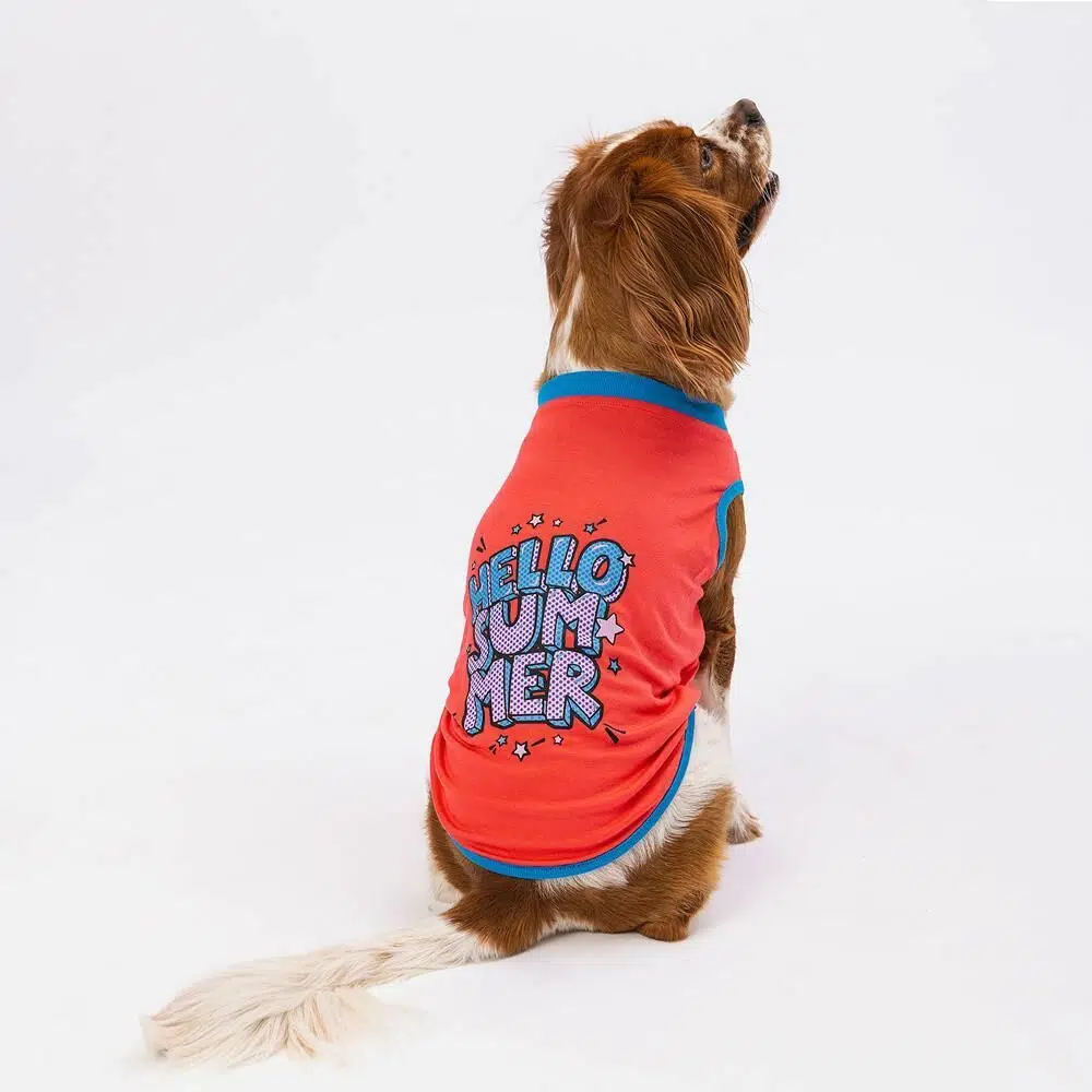 Pawstar hello summer vermilion t-shirt 23804 - S