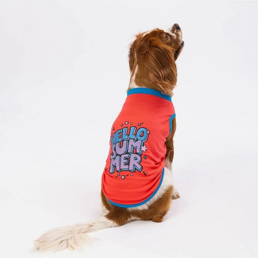 Pawstar hello summer vermilion t-shirt 23804 - XL