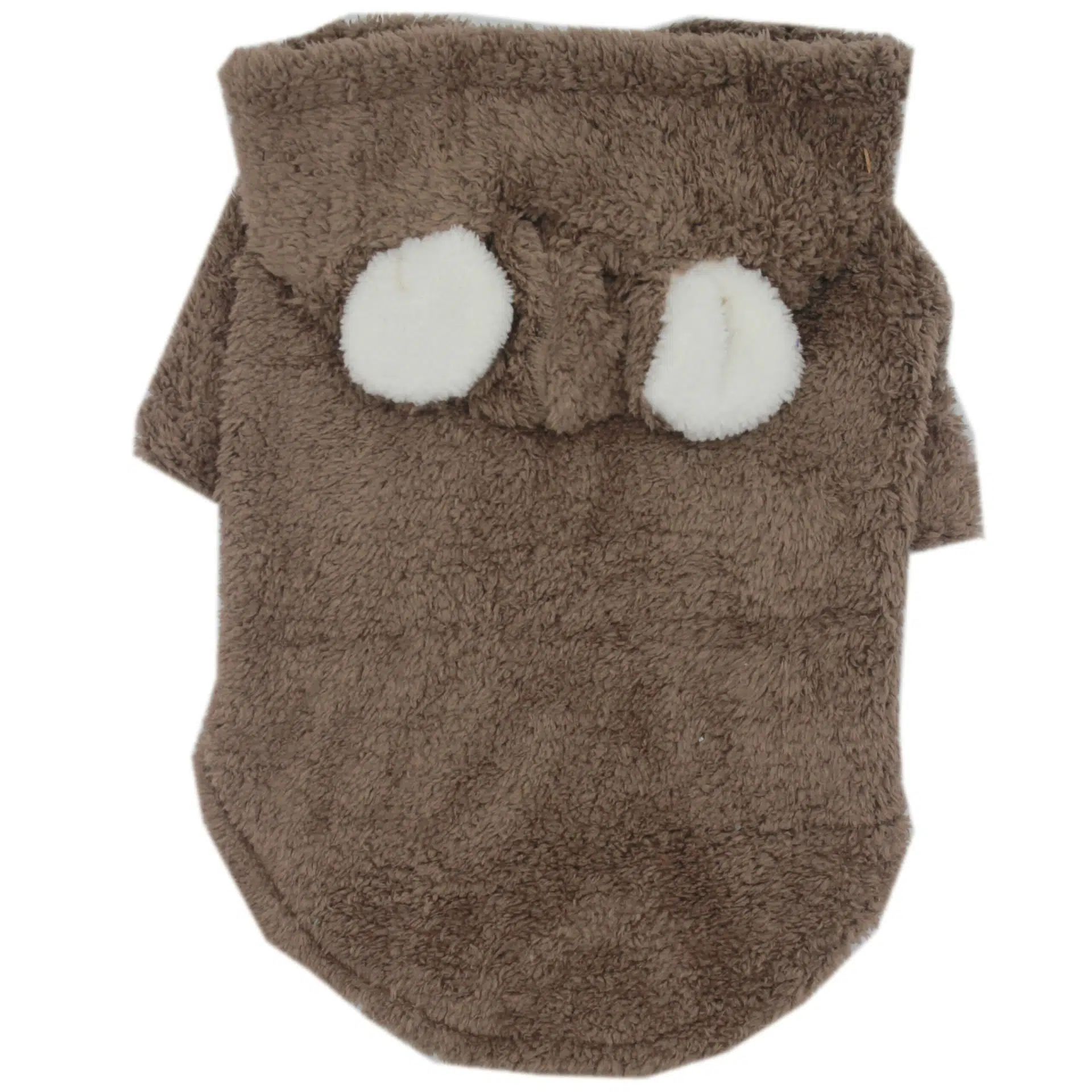 Pawstar Köpek Kıyafeti Peluş Kapşonlu Bej 0 - 2XL