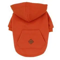 Pawstar Köpek Sweati Turuncu Cepli Hoodie M