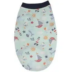 Pawstar Köpek Tişörtü Retro Denizci 2XL