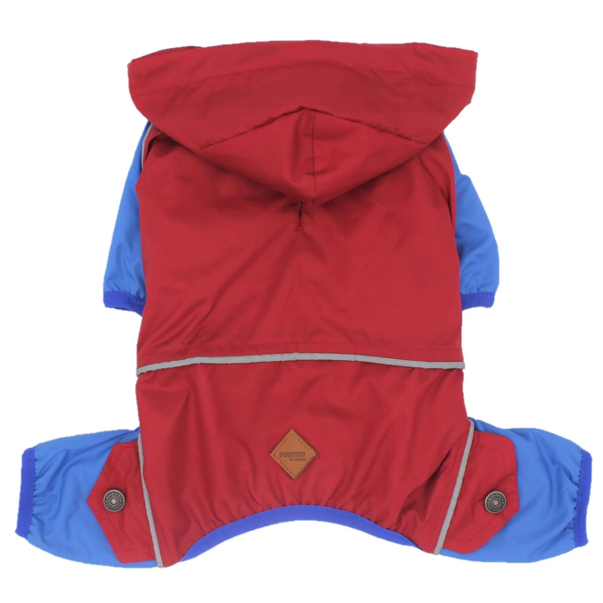 Pawstar Köpek Tulum Mont Kırmızı Mavi 21558 - L