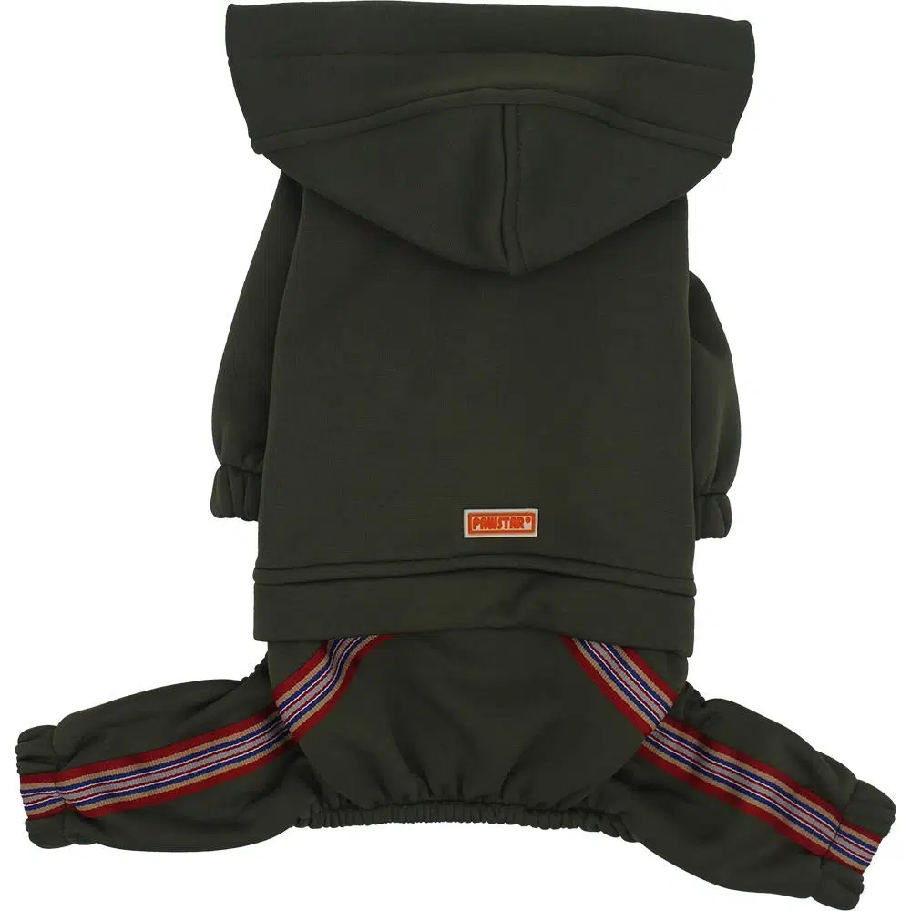 Pawstar Köpek Tulumu Kapşonlu Haki 22921 - L