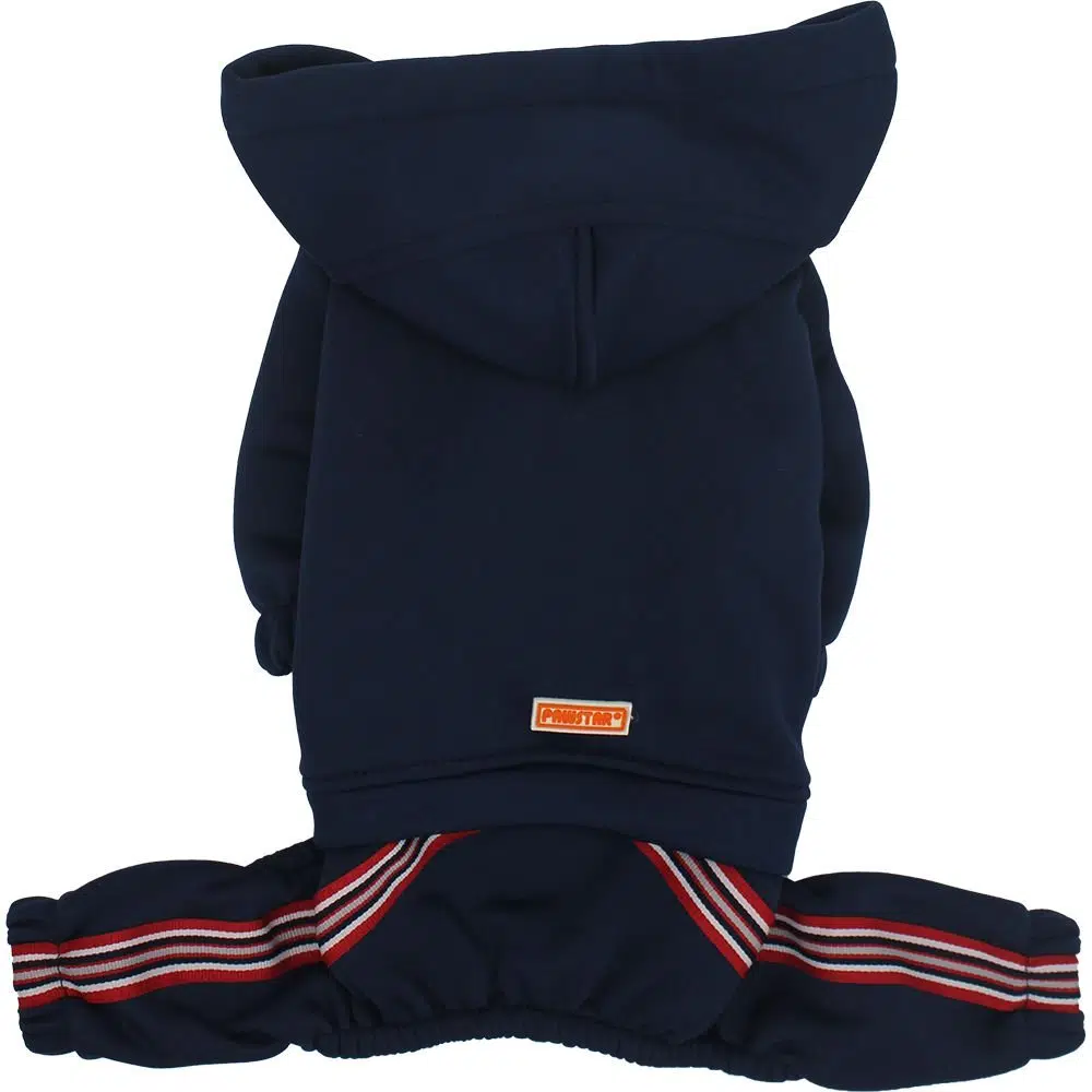Pawstar Köpek Tulumu Sweatshirt Kapşonlu Lacivert 22920 - L