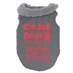 Pawstar Köpek Yeleği Polarlı Füme S