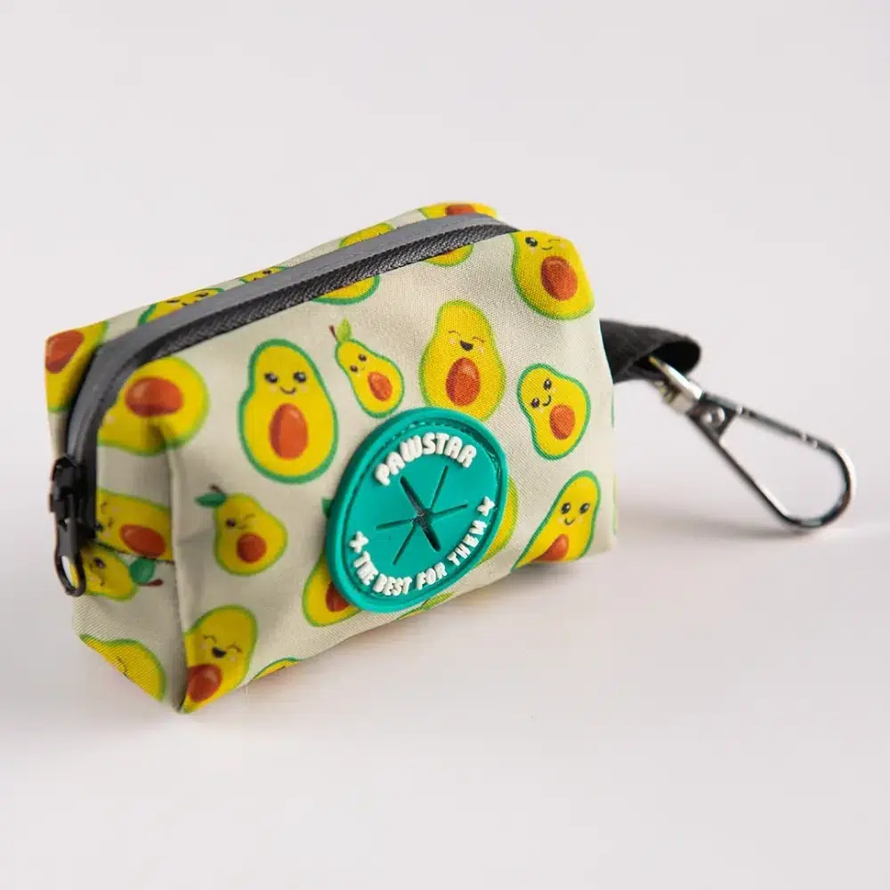 PawStar Avocado Desenli Köpek Dışkı Poşeti Çantası 26005