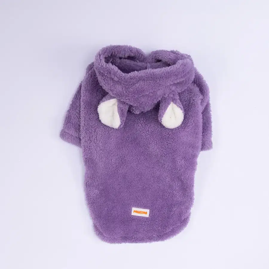 Pawstar Lucca Teddy Polarlı Sweat Mor M 25722