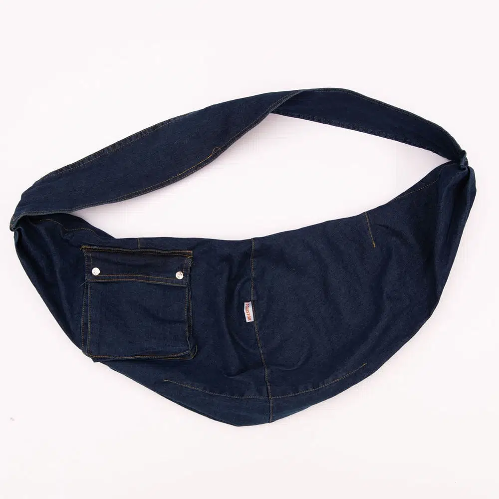 Pawstar Mavi Denim Crossbody Omuz Askılı Çanta 23026