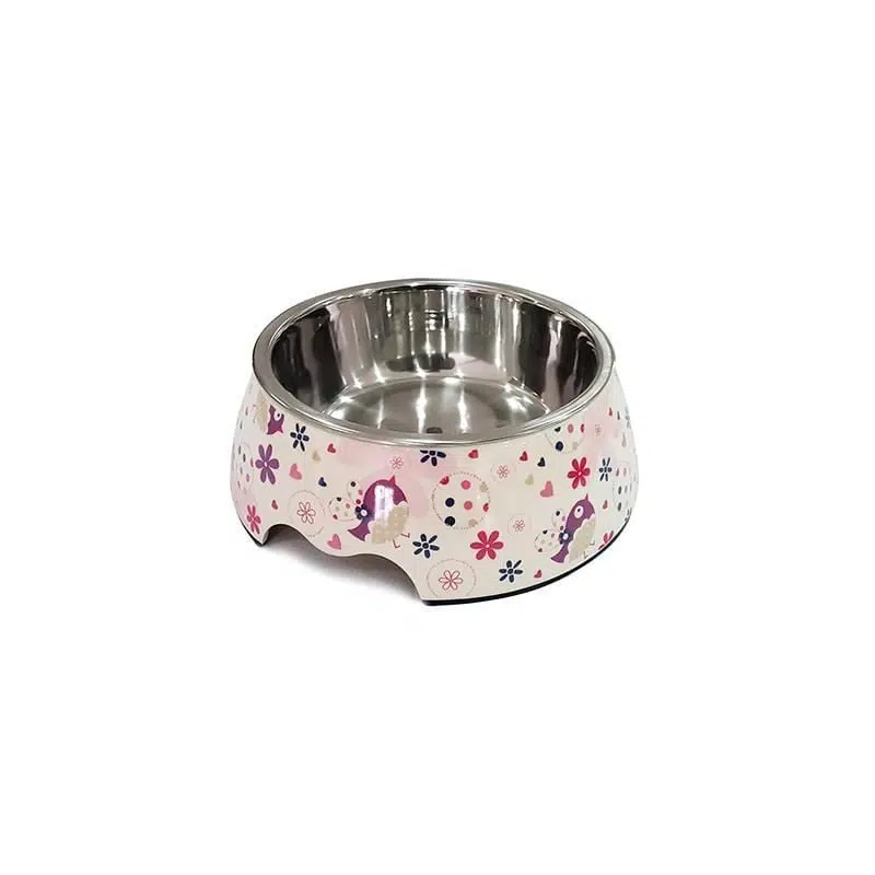 Pet Love Kelebek Desenli Melamin 700 Ml PL113540-6