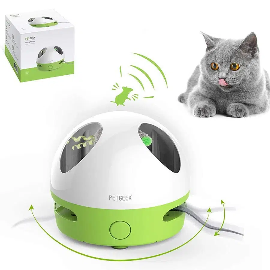 Petgeek kedi oyuncak saklanan fare 9015 pıgw-384