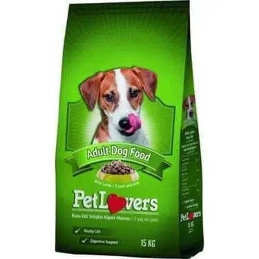 Petlovers Kuzulu Yetişkin Köpek Maması 15 Kg