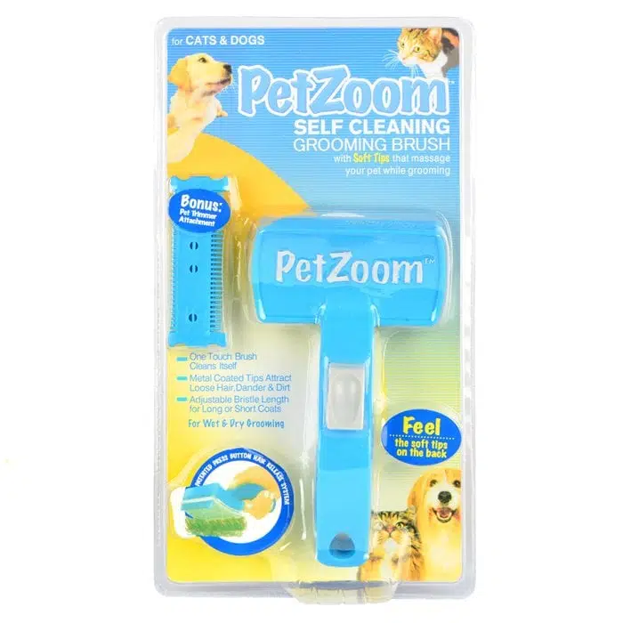 Petzoom Tüy Atmalı İnce Uçlu Kedi Köpek Tarağı