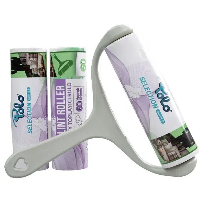 Polo Tüy Toplama Rulosu 60 Yaprak 16 Cm + 2 Yedekli
