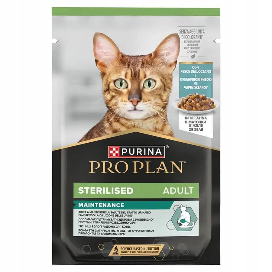 Proplan Sterilised Balıklı Pouch Kedi Konservesi 85 Gr