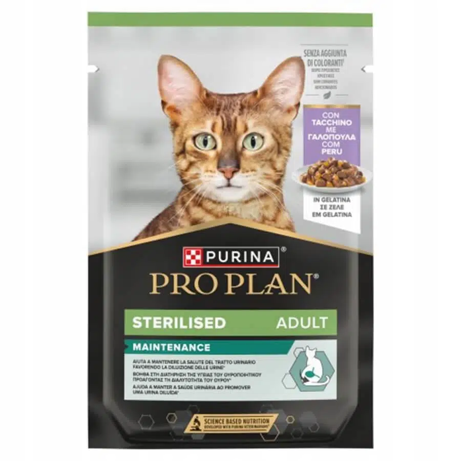 Proplan Sterilised Hindili Pouch Kedi Konservesi 85 Gr