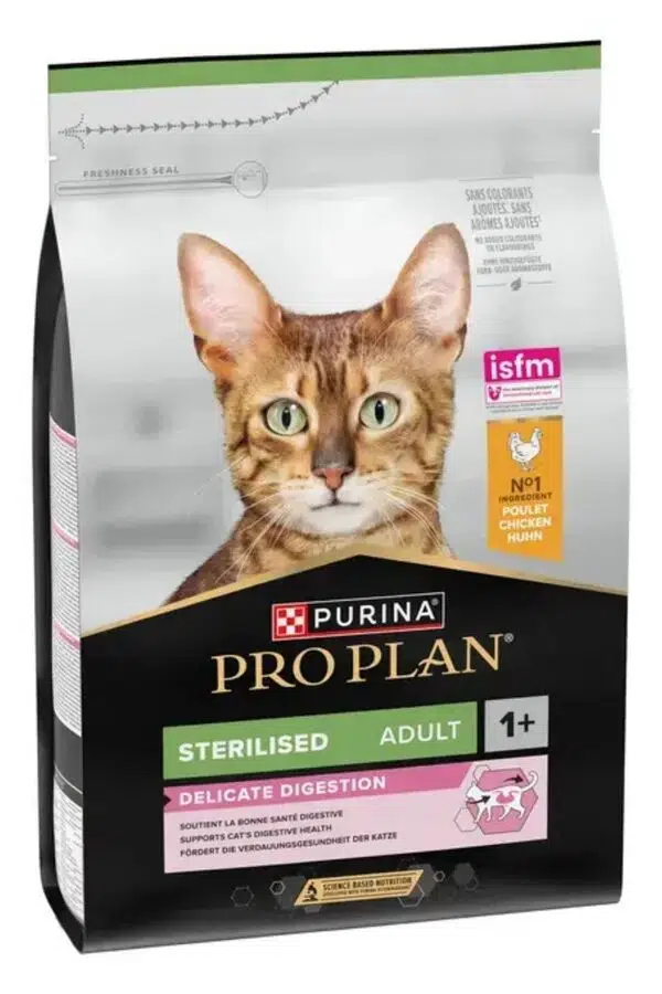 Pro Plan Delicate Kısırlaştırılmış Tavuk Etli Yetişkin Kedi Maması 3kg